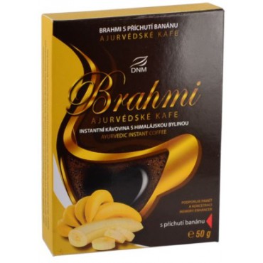 Ajurvédské kafe Brahmi s banánem 50g