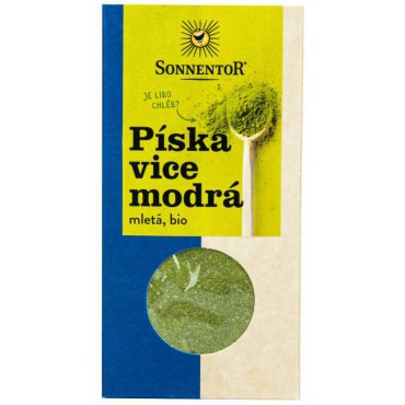 Sonnentor: Pískavice modrá mletá BIO 40g