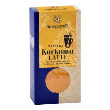 Sonnentor: Kurkuma latte vanilka 60g