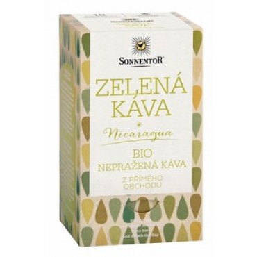 Sonnentor: Zelená káva BIO 18x3g