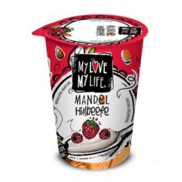 My Love My Life: Mandlový zakysaný Malina BIO 180g