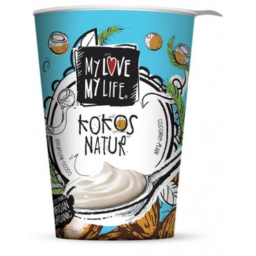 My Love My Life: Kokosový zakysaný natural bílý BIO 400g