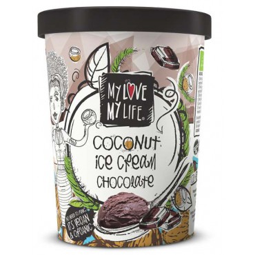 Kokosová zmrzlina čokoládová BIO 500ml