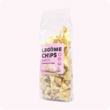 Luštěninové chipsy s česnekem 75g