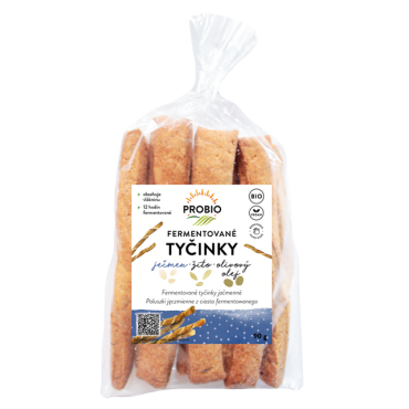 Tyčinky ječné fermentované BIO 90g