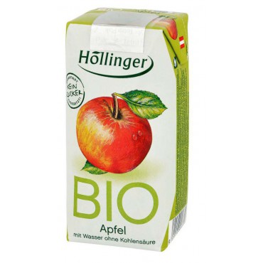 Hollinger: Ovocná šťáva jablečná BIO 200ml