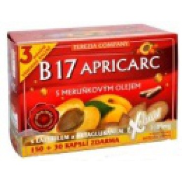 B17 Apricarc s meruňkovým olejem 180cps.
