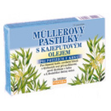 Müllerovy pastilky při potížích v krku 12ks 30g