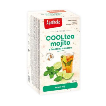 Apotheke: COOLtea Mojito s limetkou a mátou 20x2g