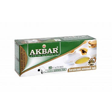 Akbar: Zelený čaj 25x1,5g