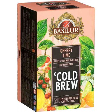 Basilur: Cold Brew Cherry Lime 20x2g