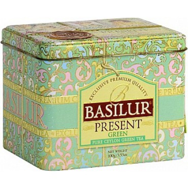 Basilur: Present Green plech 100g