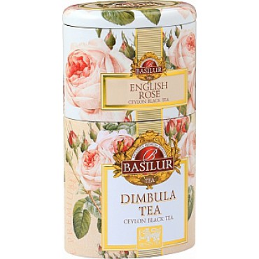 Basilur: 2v1 Rose & Dimbula plech 30g+70g