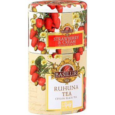 Basilur: 2v1 Strawberry & Ruhunu plech 30g+70g