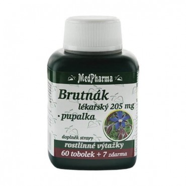 Brutnák lékařský 205mg, pupalka 60+7tbl.