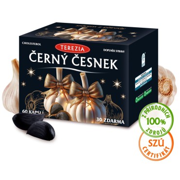 Černý česnek 60+30cps.