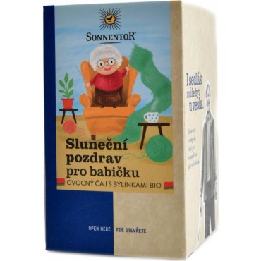 Sonnentor:Sluneční pozdrav pro babičku BIO 18x2,5g