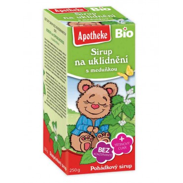 Apotheke: Sirup na uklidnění s meduňkou 250g