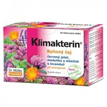 Klimakterin bylinný čaj při menopauze 20x1,5g