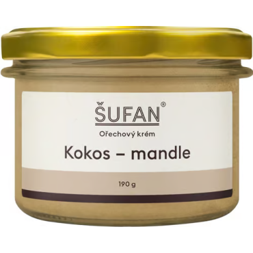Šufan: Kokosovo-mandlový krém 190g