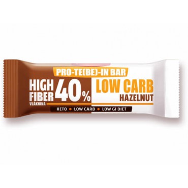 Tyčinka PRO-TE(BE)-IN Low carb lískový ořech 35g