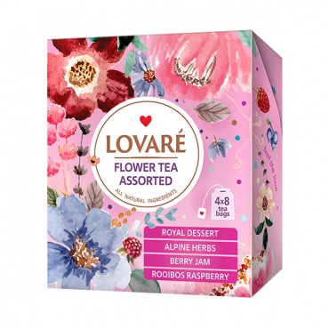 Lovaré Flower Tea assorted 32n.s.