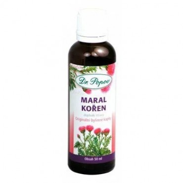 Dr.Popov: Maral kořen kapky 50ml