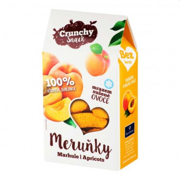 Crunchy Snack: Meruňky sušené mrazem 15g