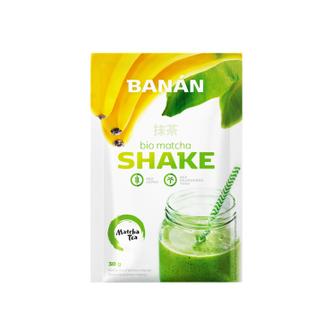 Matcha Tea shake banán BIO 30g