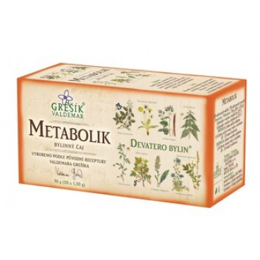 Devatero bylin: Čaj Metabolik 20x1,5g