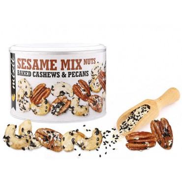 Mixit Oříšky z pece - sezam a růžová sůl 150g