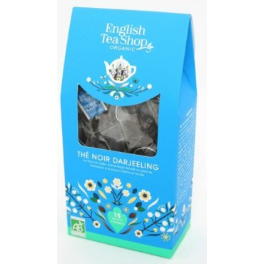 ETS: Černý čaj Darjeeling BIO pyramidy 15x2g