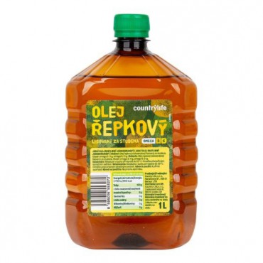 Olej řepkový omega 3 a 6 1l