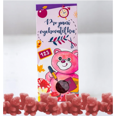 Čajoví medvídci pro paní vychovatelku 50g