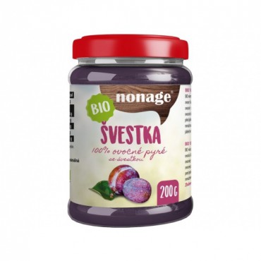 nonage: Ovocné pyré švestkové BIO 200g