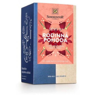 Sonnentor: Štěstí je rodinná pohoda BIO 18x1,5g