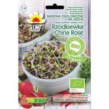 Semena na klíčky Ředkvička China Rose 20g
