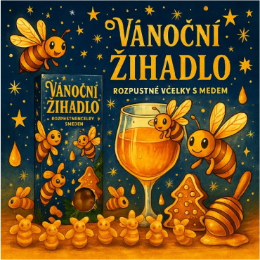 Čajoví medvídci Vánoční žihadlo 50g