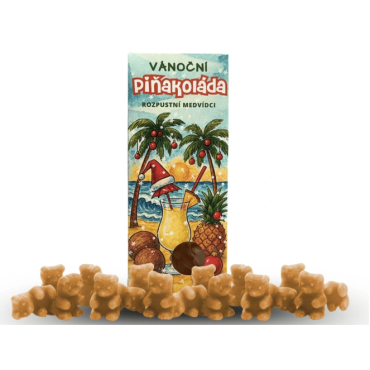 Čajoví medvídci Vánoční piňakoláda 50g