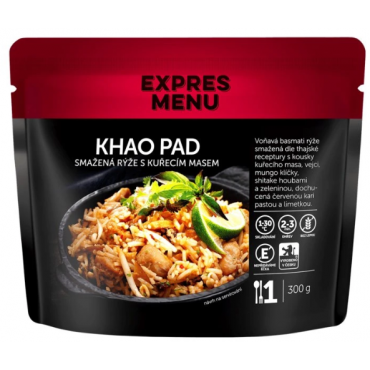 *EXPRES MENU: Khao Pad -Smažená rýže s kuřecím masem 300g