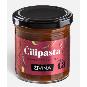 Živina: Čilipasta extra pálivá 140g