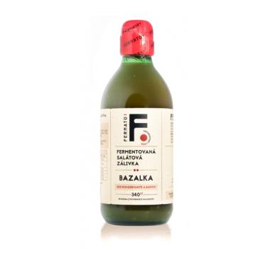 Fermato:Ferment.rajčatová omáčka Bazalka 340ml