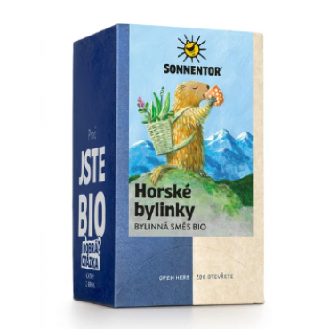 Sonnentor: Horské bylinky BIO 18x1,5g