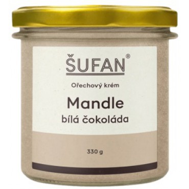Šufan: Mandle a bílá čokoláda 330g