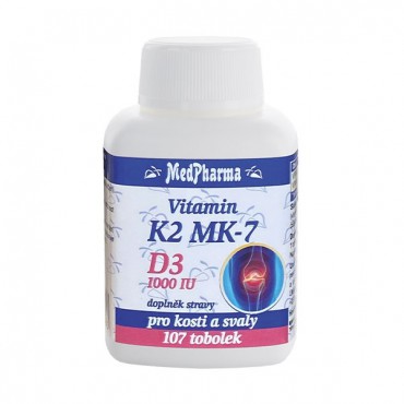 Vitamin K2 MK-7 pro kosti a svaly 107cps.