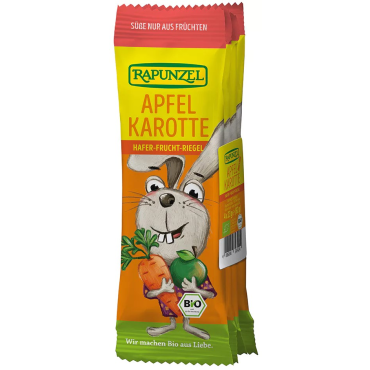 Rapunzel: Ovesná tyčinka Jablko-Mrkev BIO 4x23g