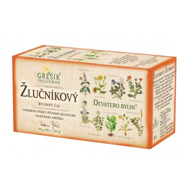 Devatero bylin: Čaj Žlučníkový 20x1,5g