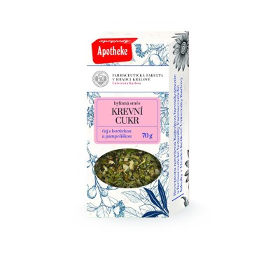 Apotheke: Bylinná směs Krevní cukr 70g