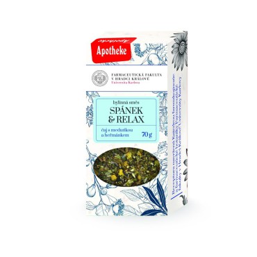 Apotheke: Bylinná směs Spánek a relax 70g