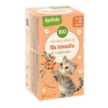 Apotheke:Dětský čaj Na imunitu s rakyt.BIO 20x1,5g